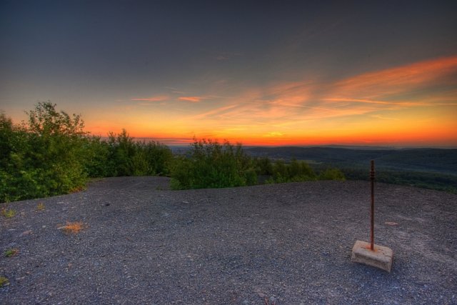 Sonnenaufgang über Merchweiler
