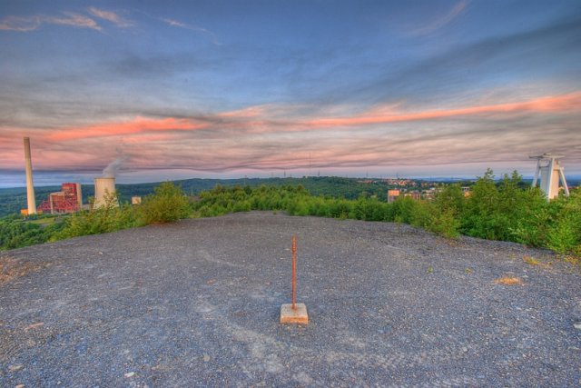 Sonnenaufgang über Merchweiler